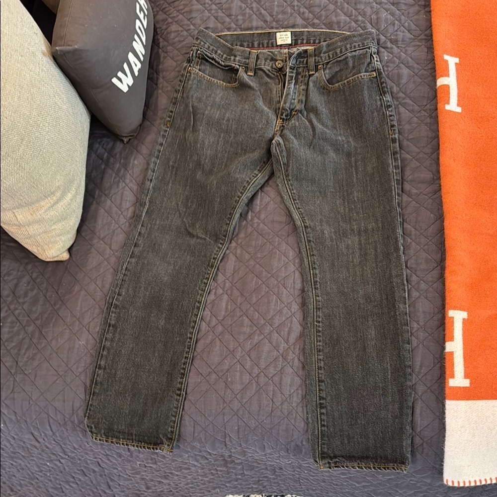 Men's J Crew Black Jeans